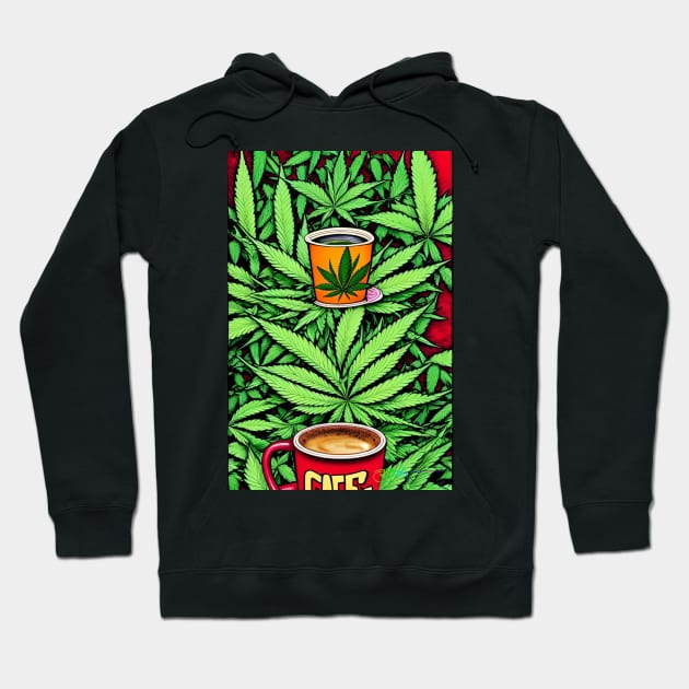 Wake N Bake 41 Hoodie by Benito Del Ray